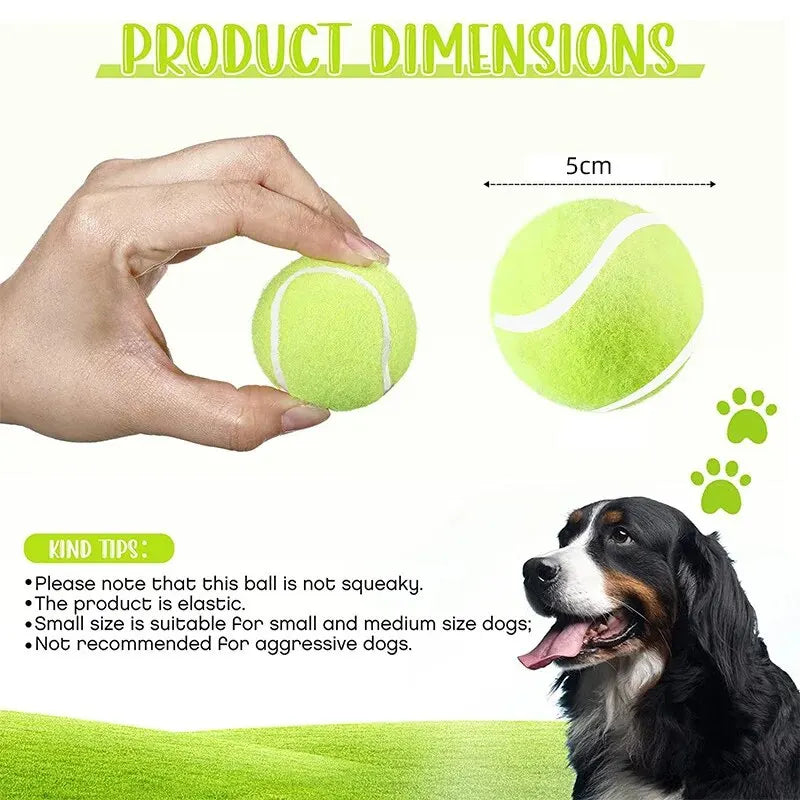 2-Inch Tennis Balls for Dogs – 12-Pack