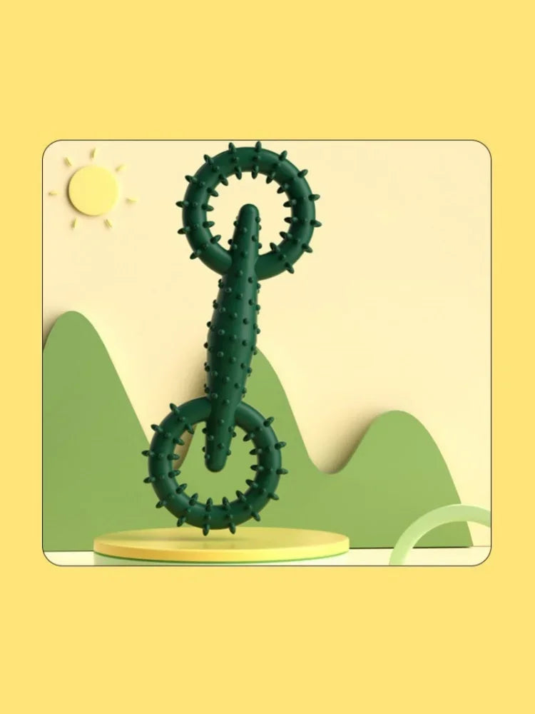 Dog Pull Ring Toy – Interactive Chew & Tug