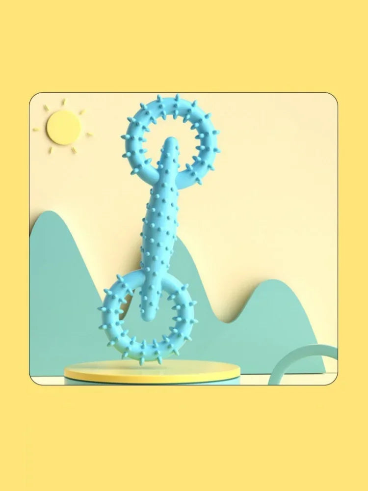 Dog Pull Ring Toy – Interactive Chew & Tug