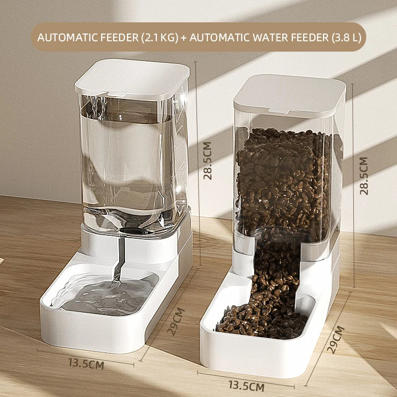 HOOPET Automatic Pet Feeder & Water Dispenser