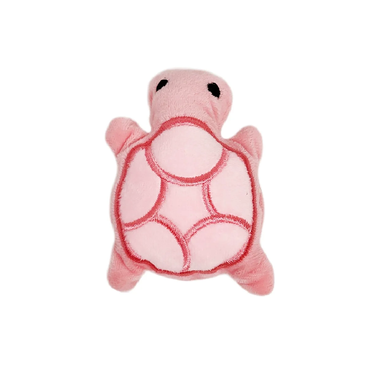 Mini Turtle Plush Dog Toy – Squeaky Teething Toy