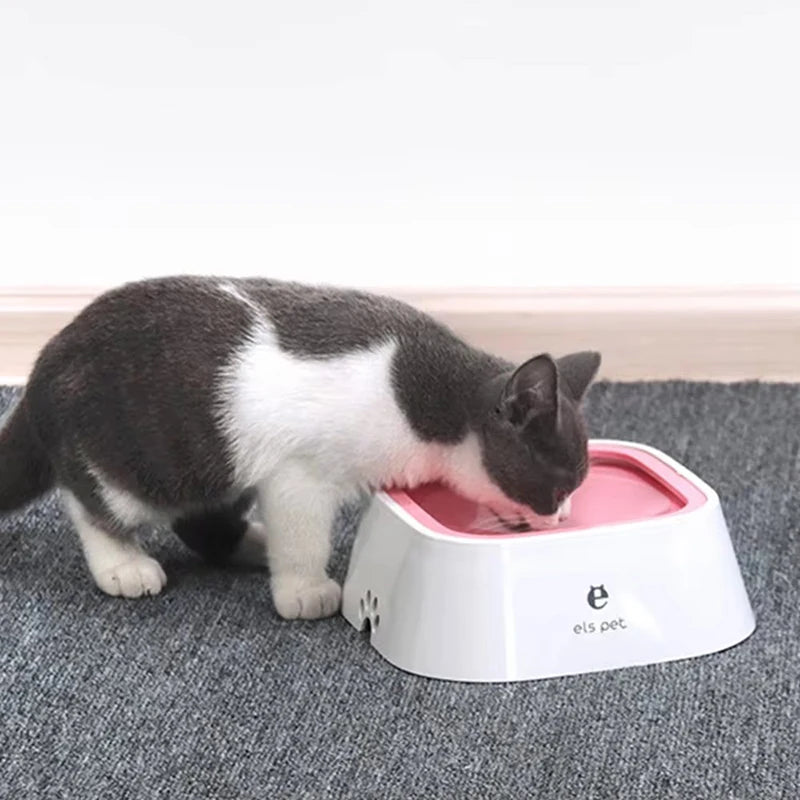 Anti-Spill Pet Water Bowl – Floating Design for Home & Travel
