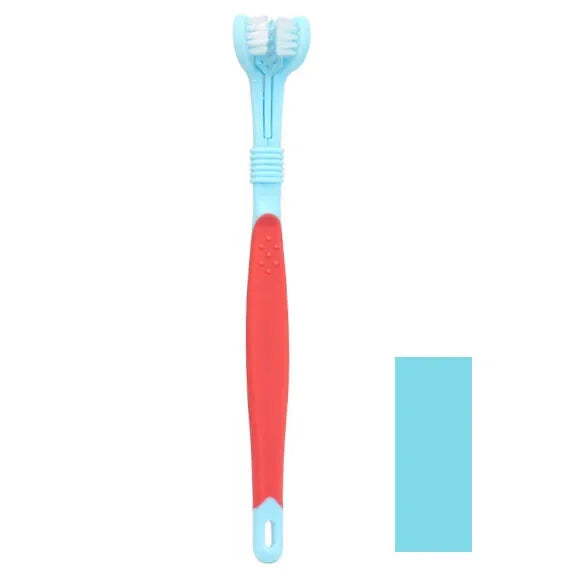 3-Sided Pet Toothbrush – Dog & Cat Dental Care