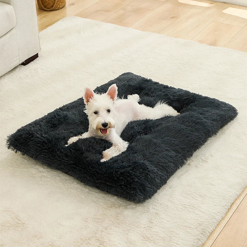 Plush Pet Bed House – Cozy Dog & Cat Sofa
