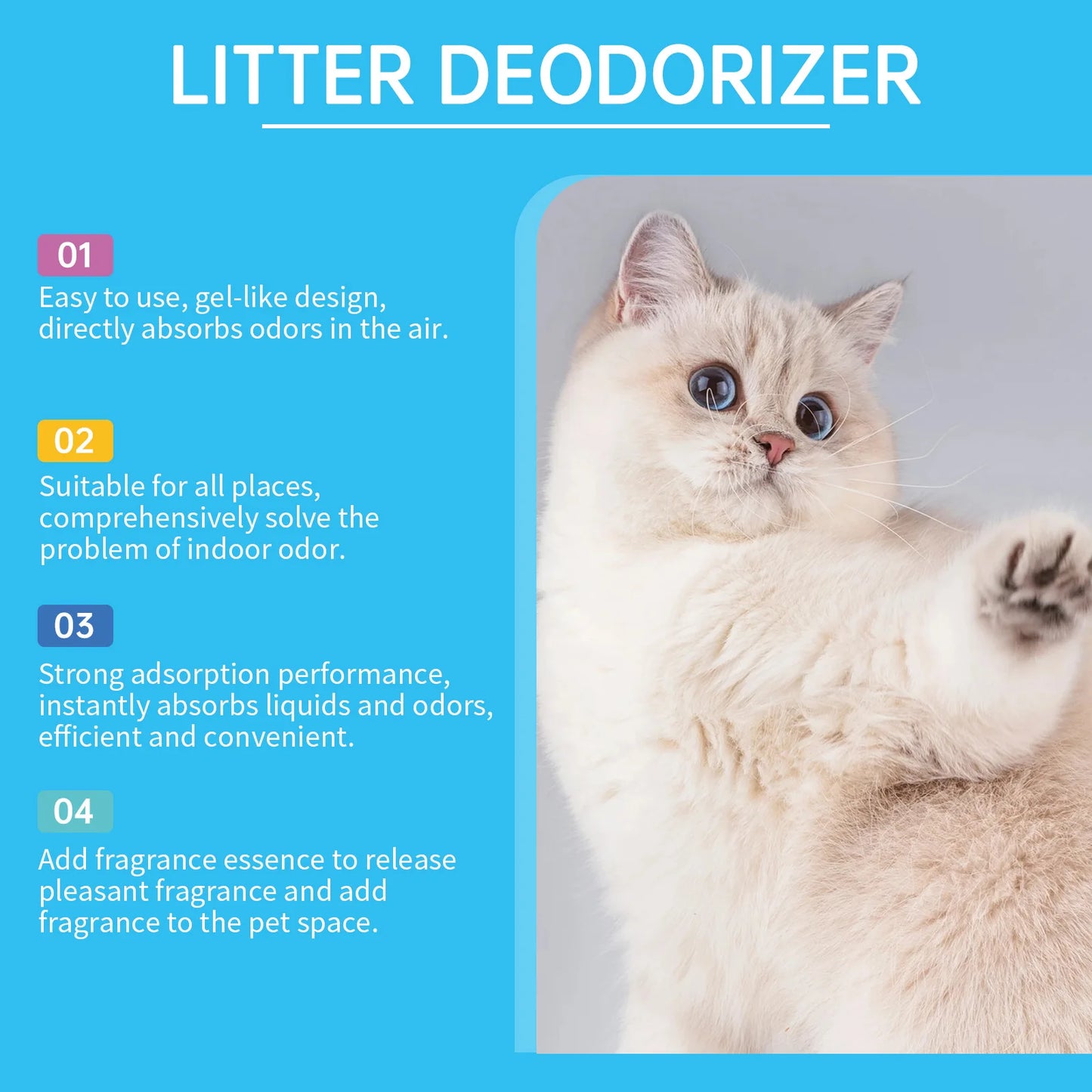 FreshPaws™ Litter Box Deodorizing Gel