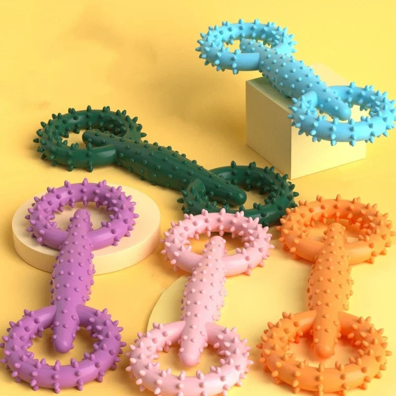 Dog Pull Ring Toy – Interactive Chew & Tug