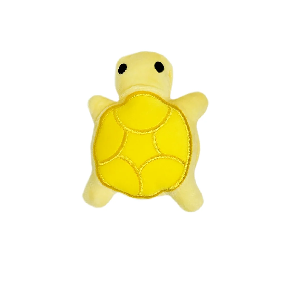 Mini Turtle Plush Dog Toy – Squeaky Teething Toy