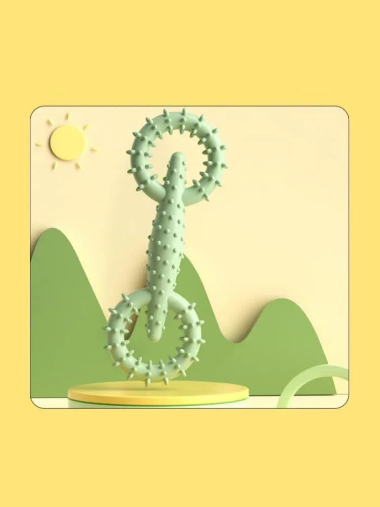 Dog Pull Ring Toy – Interactive Chew & Tug