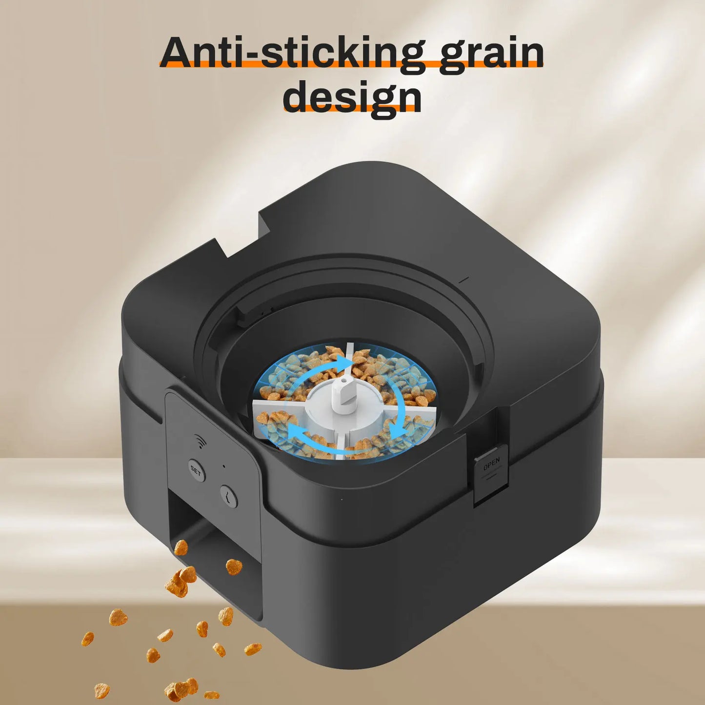 Smart Automatic Pet Feeder with Timed Portion Control