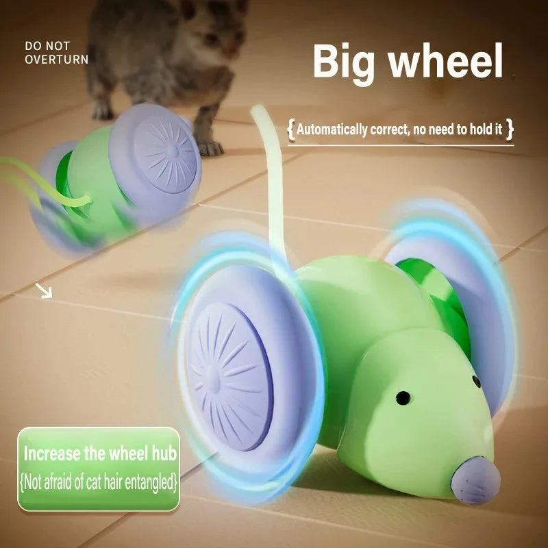 Rechargeable Electric Mouse Toy – Interactive Cat Teaser