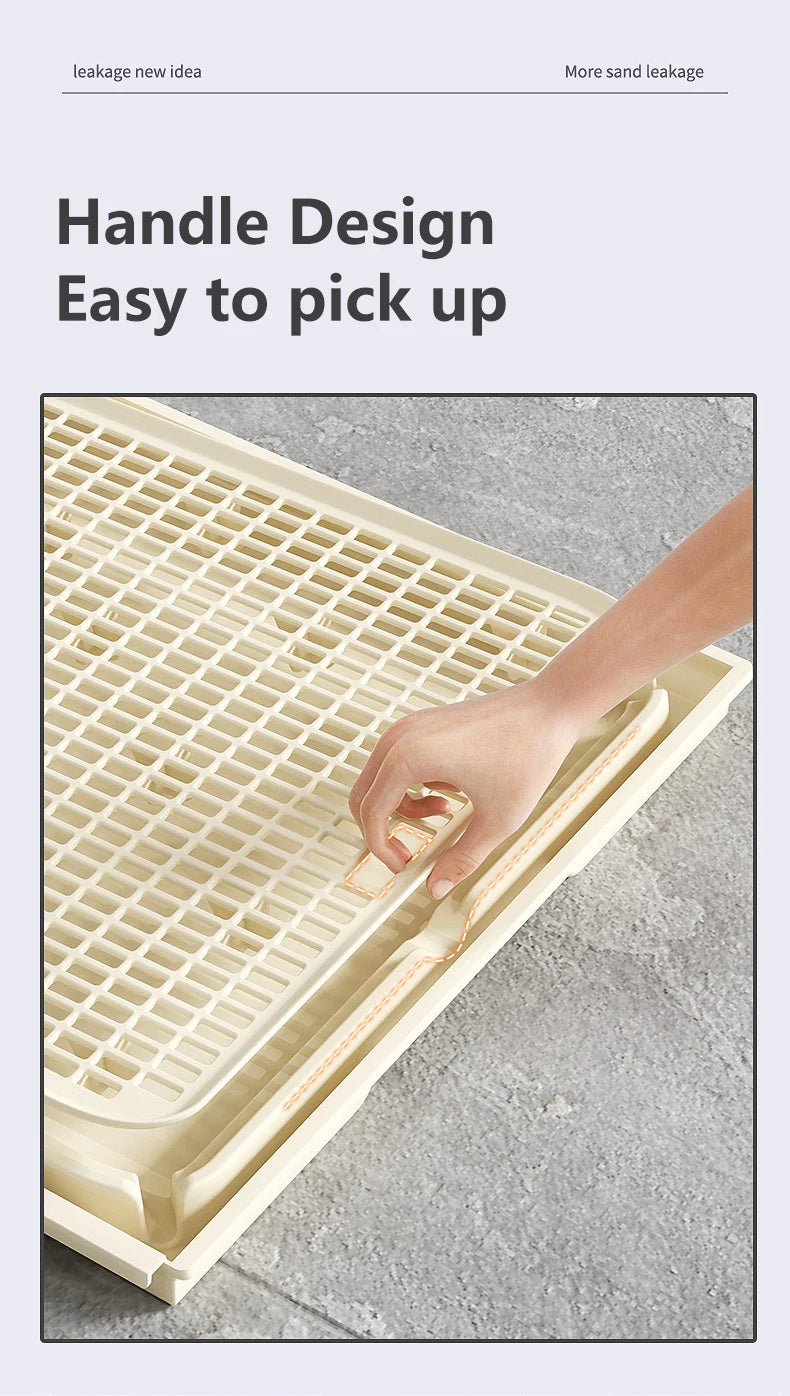 Waterproof Double-Layer Cat Litter Mat – Non-Slip & Easy Clean