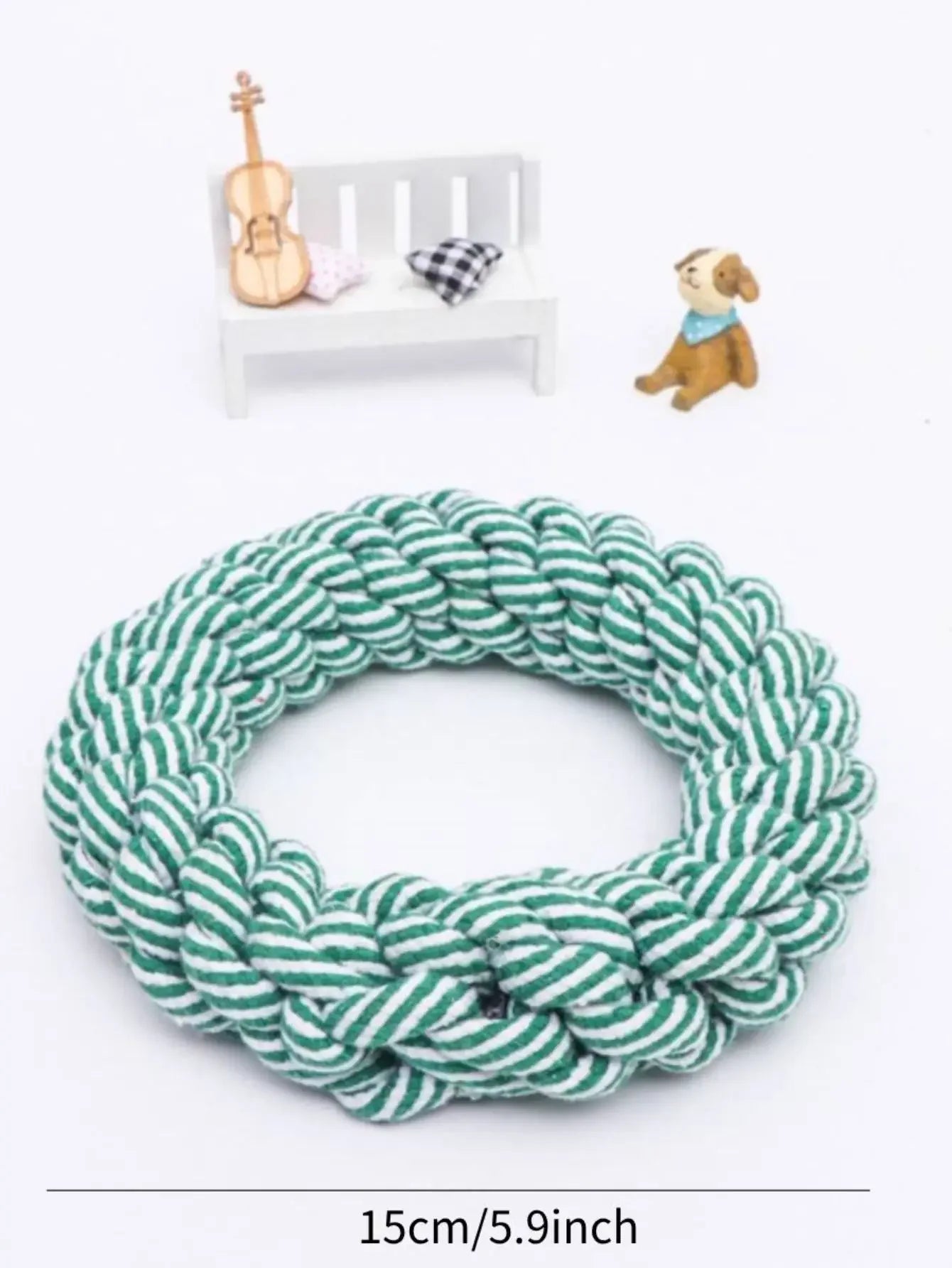 Durable Rope Dog Toy – Chew & Bite-Resistant
