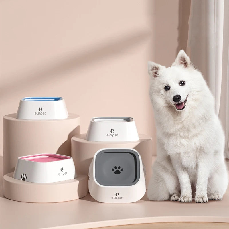 Anti-Spill Pet Water Bowl – Floating Design for Home & Travel