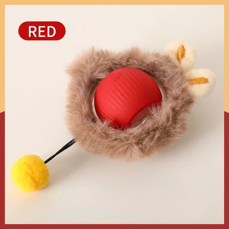 Automatic Rolling Cat & Dog Ball Toy – Rechargeable Smart Mouse