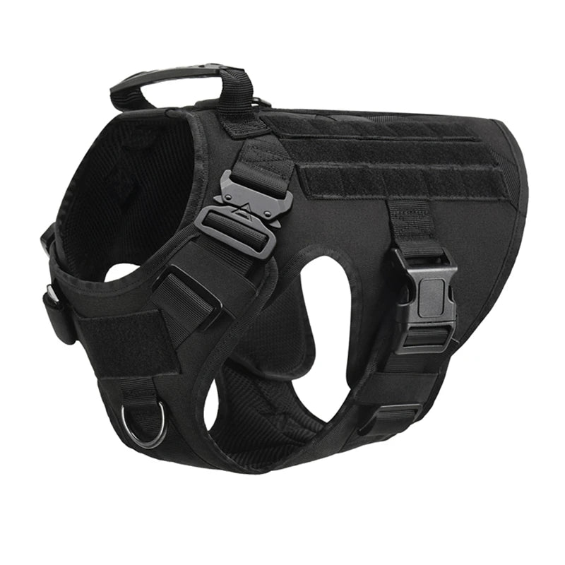 Tactical Dog Harness & Leash Set – Military Style