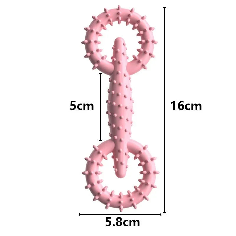 Dog Pull Ring Toy – Interactive Chew & Tug