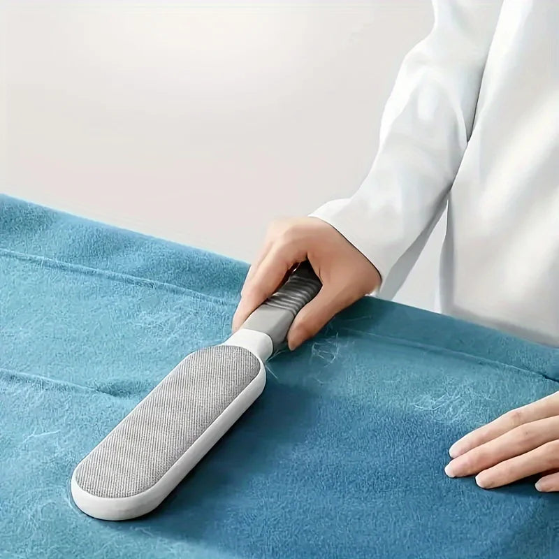 Double-Sided Pet Hair Remover Brush – Electrostatic Lint Cleaner