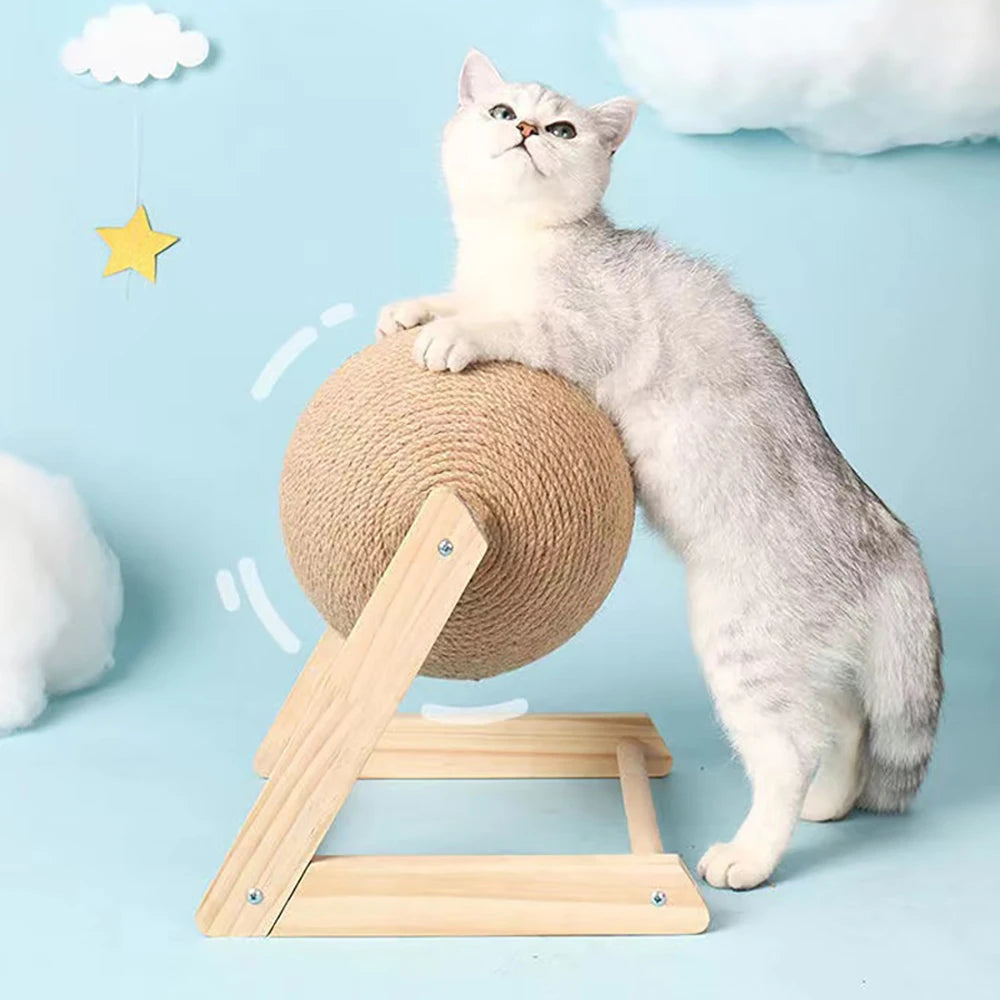 SisalPaw™ Cat Scratching Ball Toy