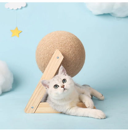 SisalPaw™ Cat Scratching Ball Toy