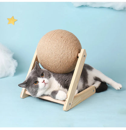 SisalPaw™ Cat Scratching Ball Toy