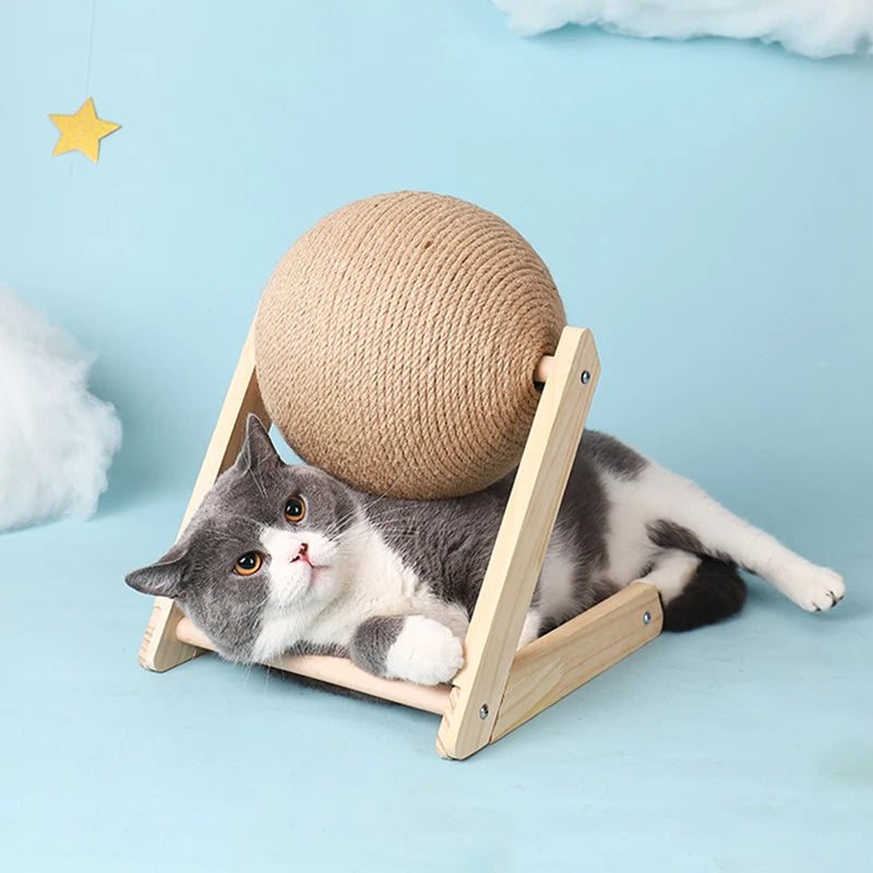 SisalPaw™ Cat Scratching Ball Toy