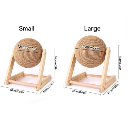 SisalPaw™ Cat Scratching Ball Toy