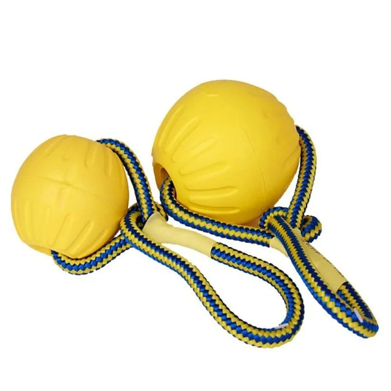 Indestructible Rubber Puppy Chew Ball – Fetch & Training Toy
