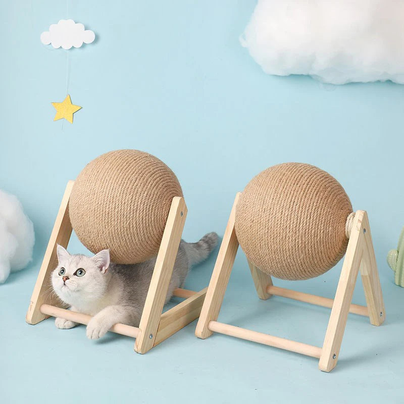 SisalPaw™ Cat Scratching Ball Toy