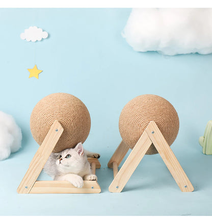 SisalPaw™ Cat Scratching Ball Toy