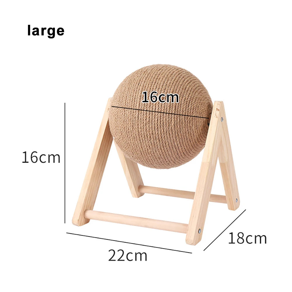 SisalPaw™ Cat Scratching Ball Toy
