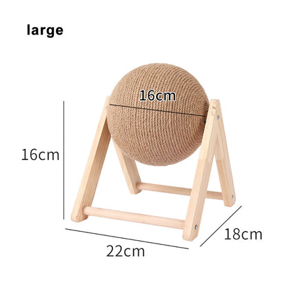 SisalPaw™ Cat Scratching Ball Toy