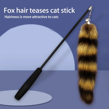 Feather Cat Teaser Wand – Fox Hair Replacement Head