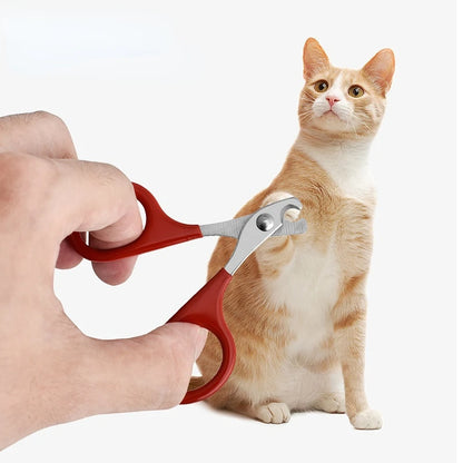 Professional Pet Nail Scissors – Cat & Dog Claw Trimmer