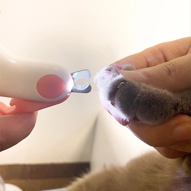 LED Pet Nail Clipper – Dog & Cat Claw Trimmer