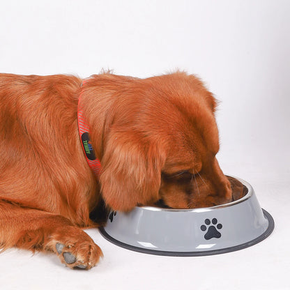 Stainless Steel Pet Food Bowl – Durable & Anti-Fall