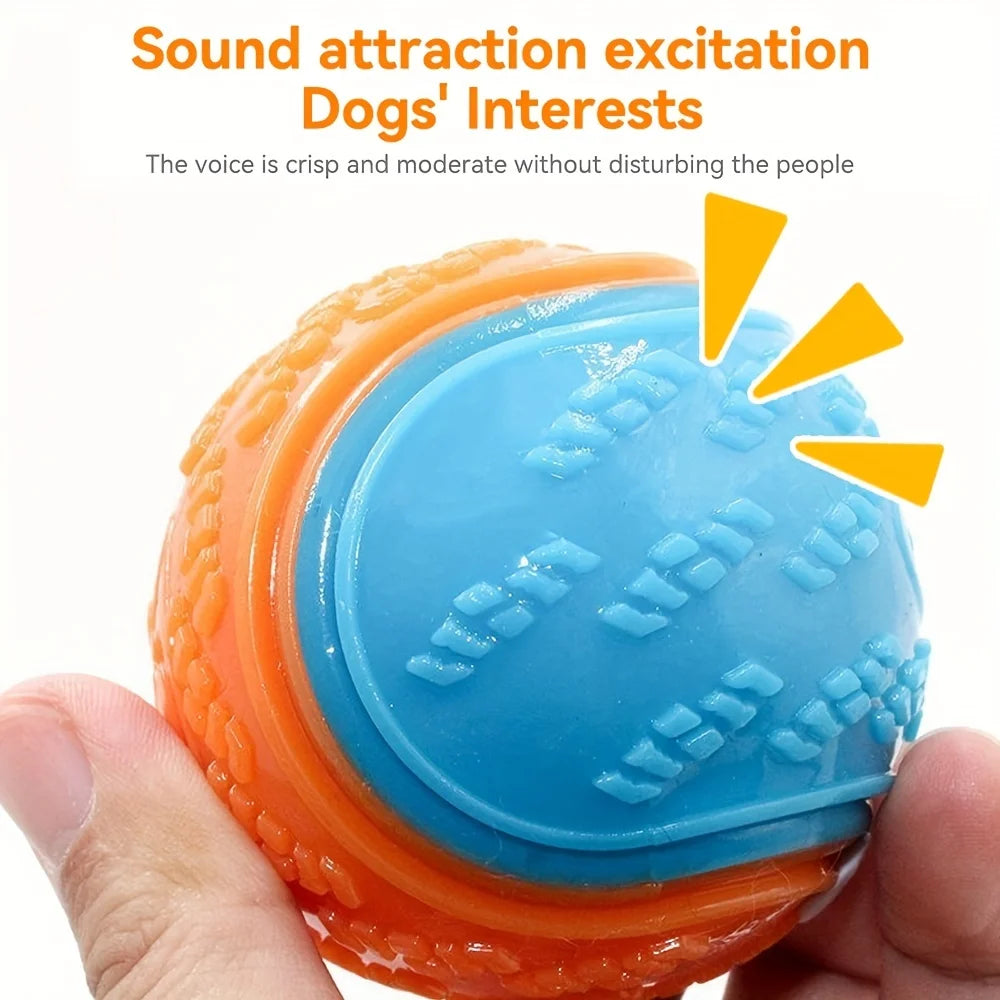 Durable Crew Ball Dog Toy – Interactive Chew & Teeth Grinder