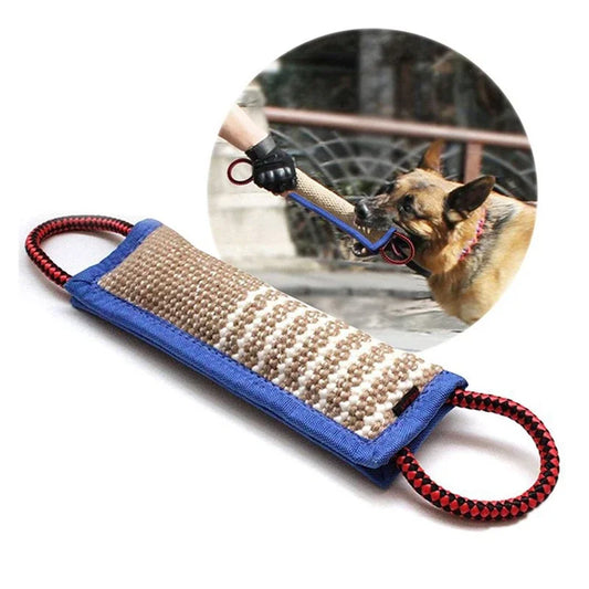 Coarse Jute Dog Chew Stick – Molar & Training Toy