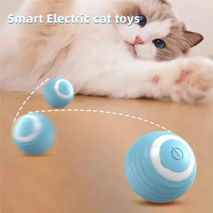 Self-Moving Electric Cat Ball – Interactive Rolling Toy