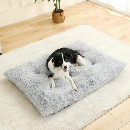 Plush Pet Bed House – Cozy Dog & Cat Sofa