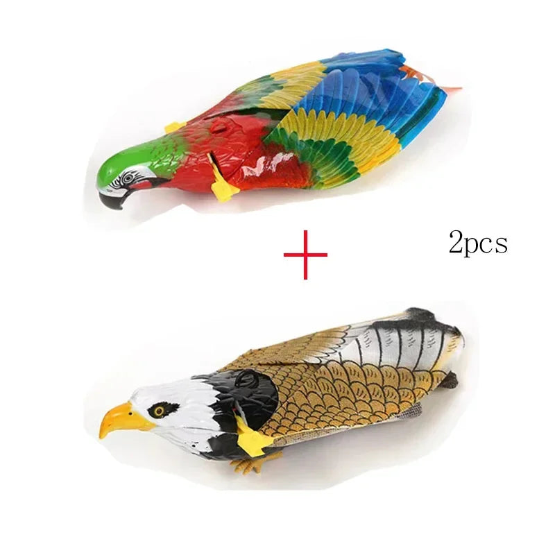 Electric Simulation Bird Cat Toy – Interactive Flying Eagle