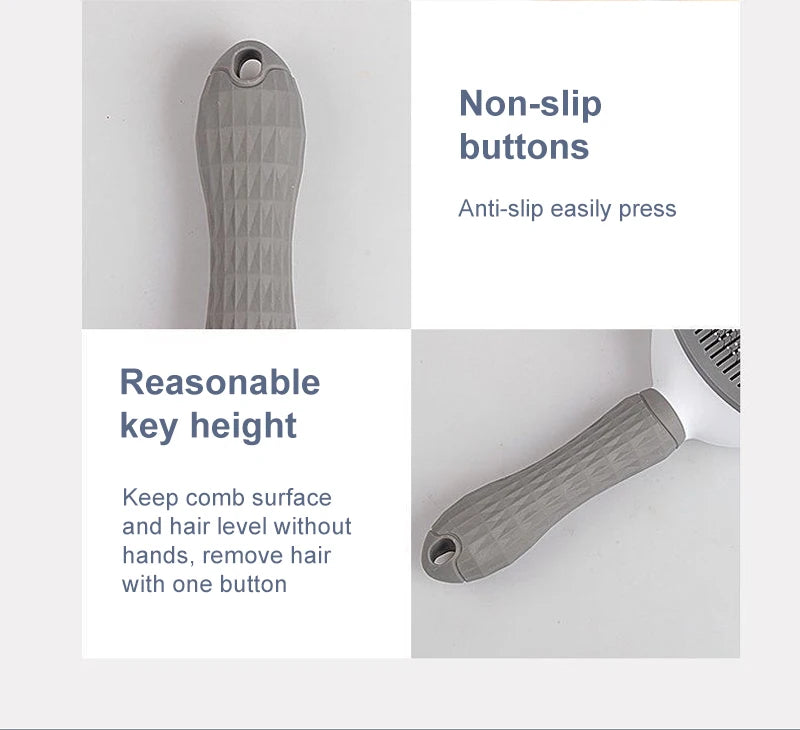 Long-Hair Pet Hair Remover Brush – Dog & Cat Grooming