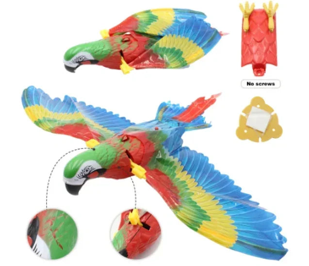 Electric Simulation Bird Cat Toy – Interactive Flying Eagle