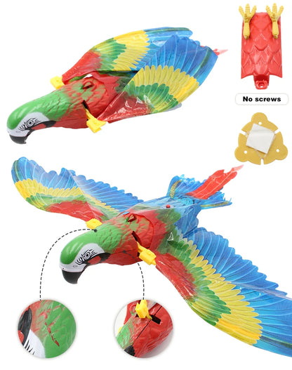 Electric Simulation Bird Cat Toy – Interactive Flying Eagle