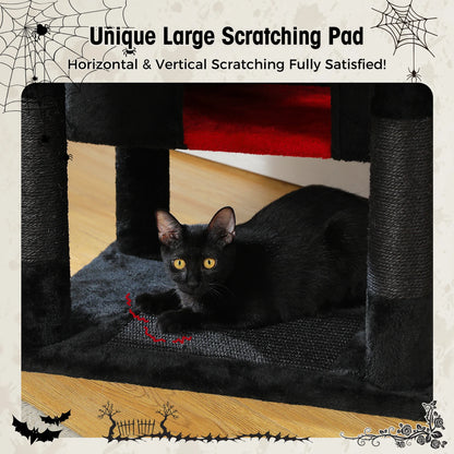 Large Indoor Cat Tree & Tower – Scratching Posts & Hammocks