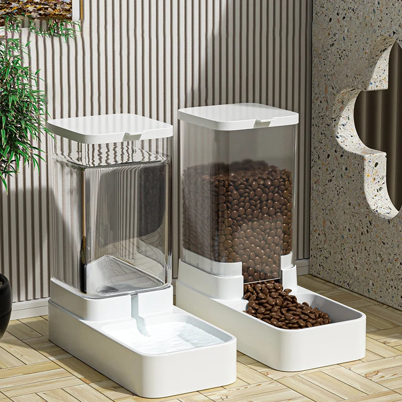 HOOPET Automatic Pet Feeder & Water Dispenser