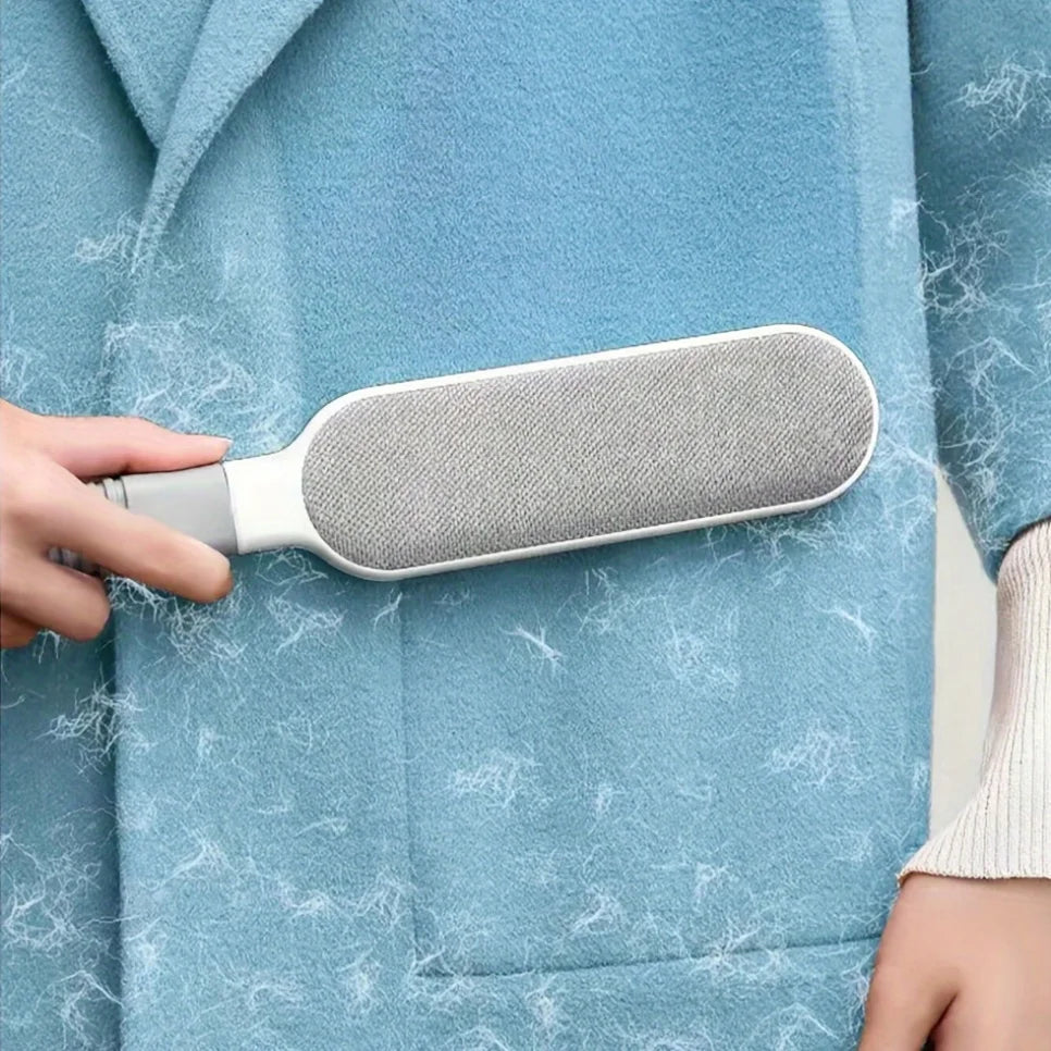 Double-Sided Pet Hair Remover Brush – Electrostatic Lint Cleaner