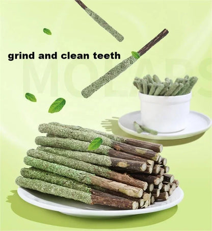 6-Pack Natural Cat Sticks – Mint & Silver Vine
