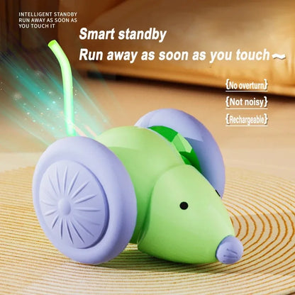 Rechargeable Electric Mouse Toy – Interactive Cat Teaser