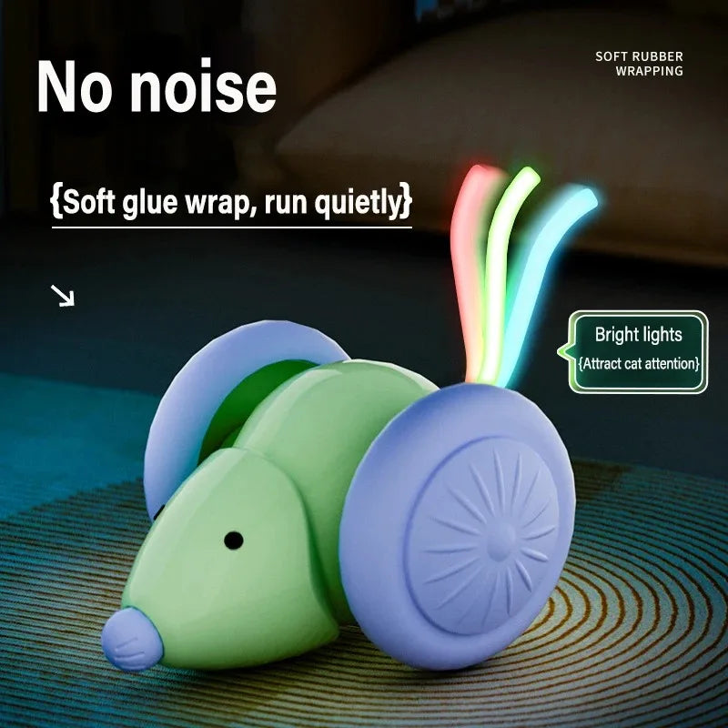 Rechargeable Electric Mouse Toy – Interactive Cat Teaser