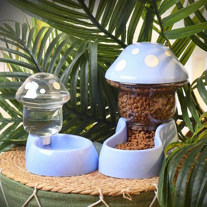 Mushroom™ Automatic Cat Feeder & Water Dispenser